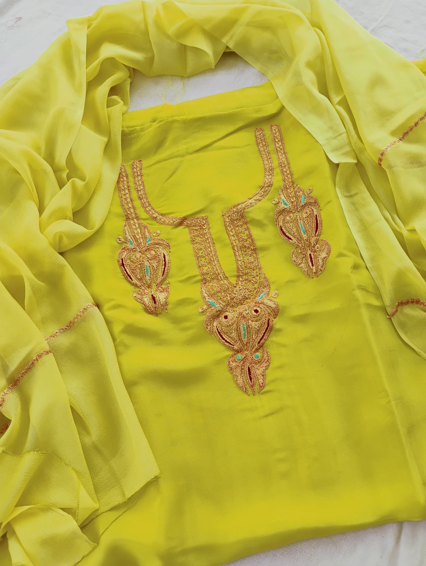 upada silk suits (unstitched)