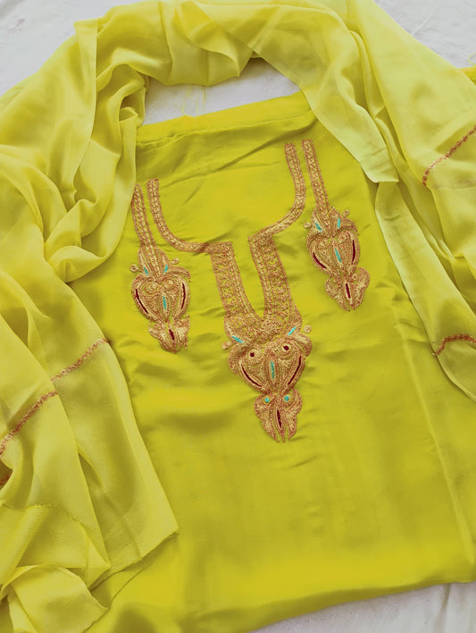 Upada silk suits (Unstitched)