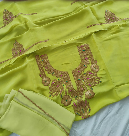 Upada silk suits (Unstitched)