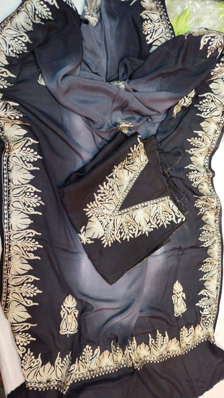 premium upada silk suits (unstitched)