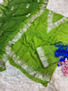 Silk Kashmiri Tilla Embroidered Suit (Unstitched)