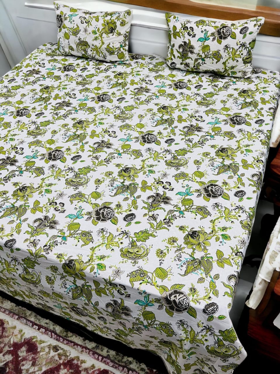 jaipuri anokhi printed bedsheets