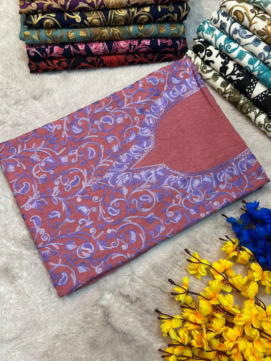 Kashmiri AriWork suits (unstitched)