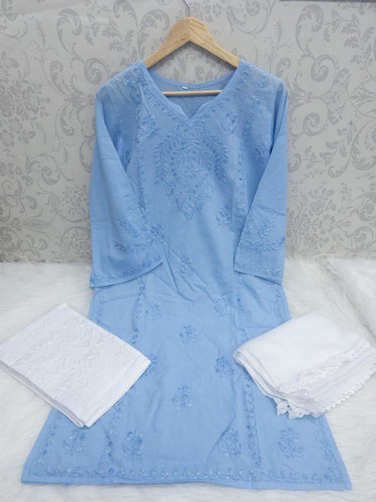 Chikankari kurti sets