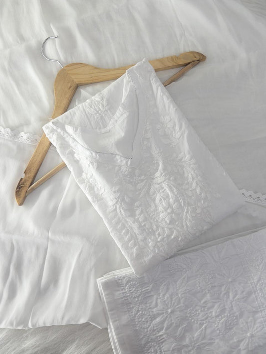 Chikankari kurti sets
