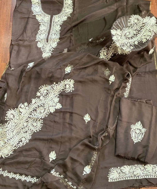 Tilla work suits (unstitched)