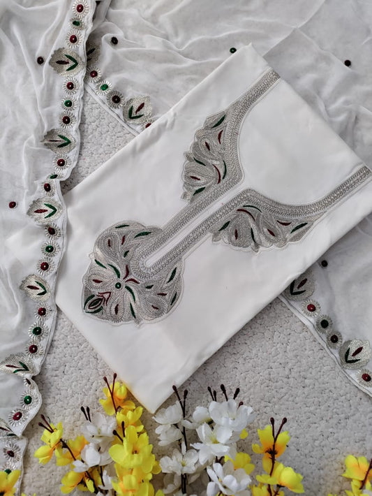Rayon cotton suit (unstitched)