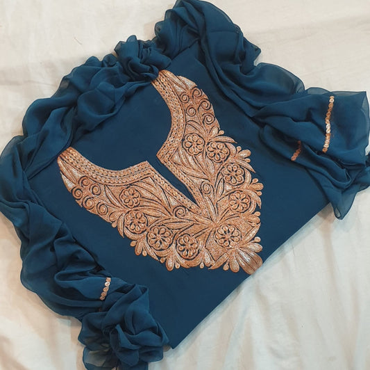 Roman silk 3pc suits (unstiched)