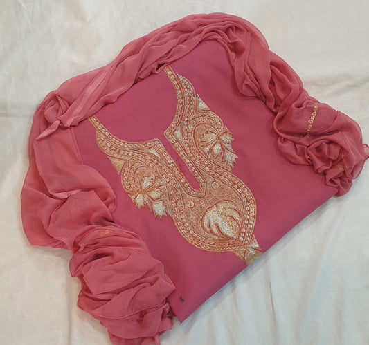 Roman silk 3pc suits (unstiched)
