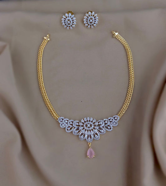 Necklace with earrings set
