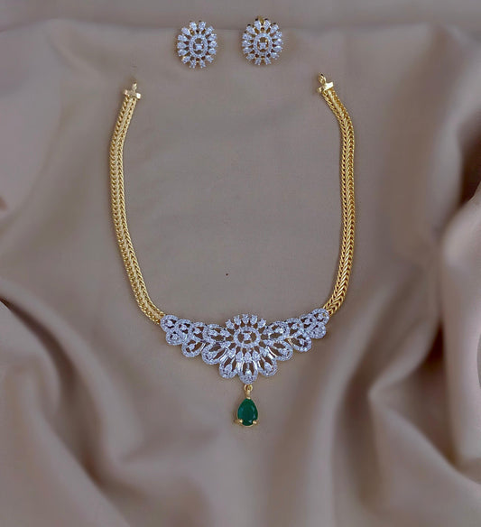 Necklace with earrings set