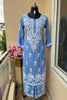 Chikankari kurti and plazo sets