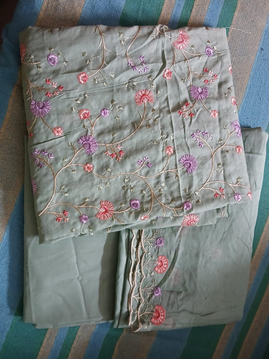 3pc cotton suits (unstitched)