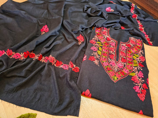 Crushed cotton suits (Unstitched)