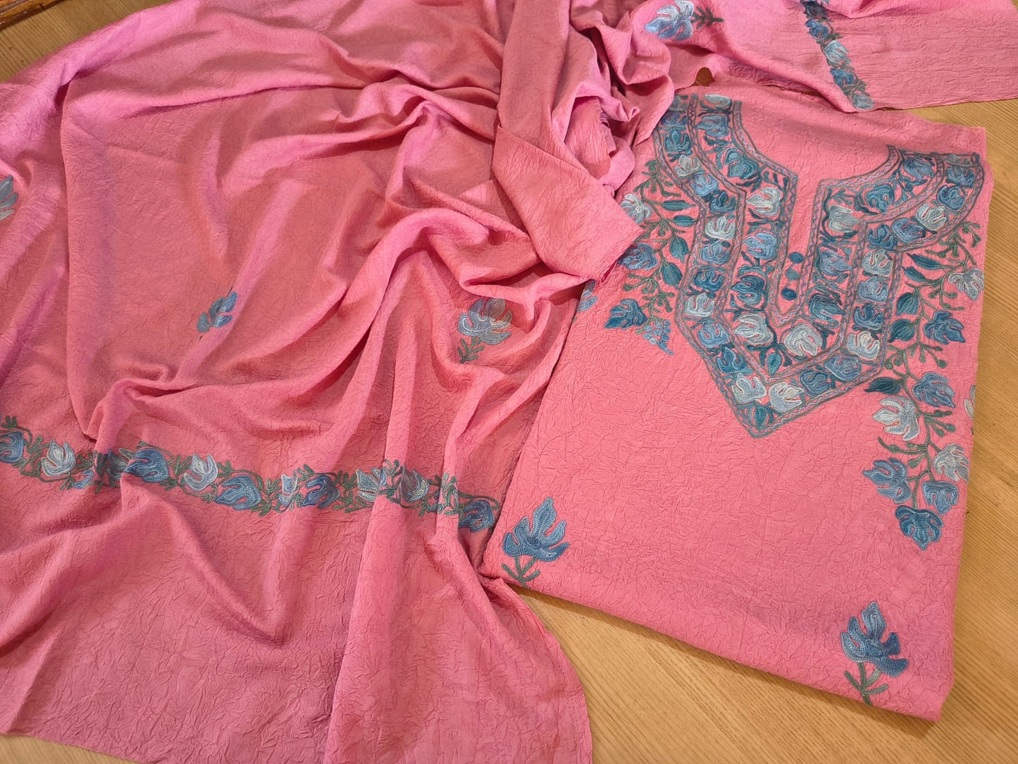 crushed cotton suits (unstitched)