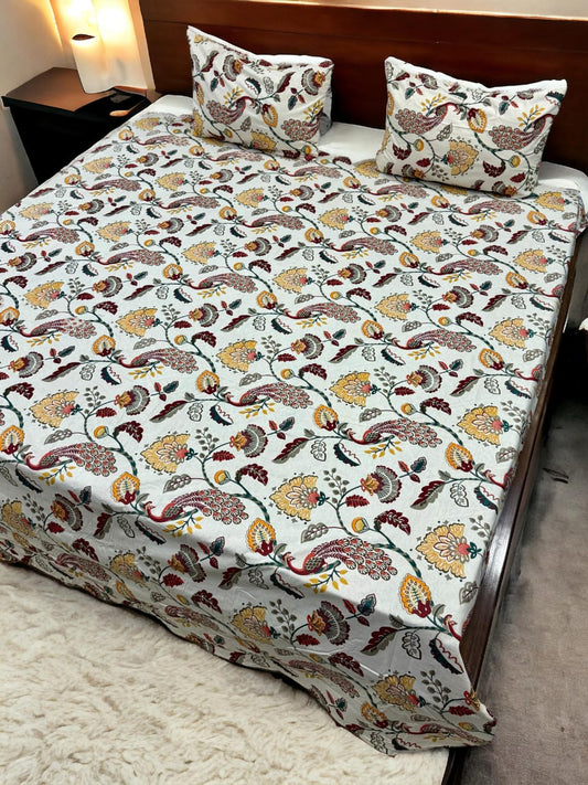 Jaipuri Anokhi Printed Bedsheets