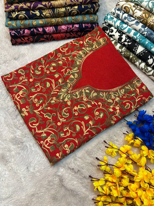 Kashmiri AriWork suits (unstitched)