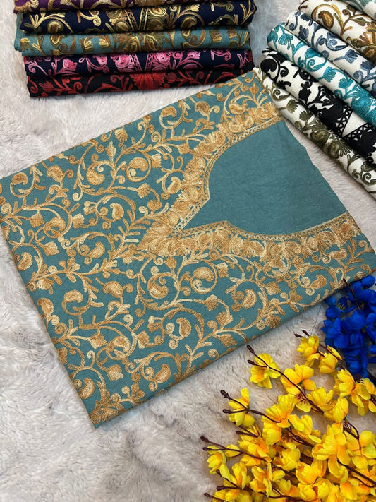 Kashmiri AriWork suits (unstitched)