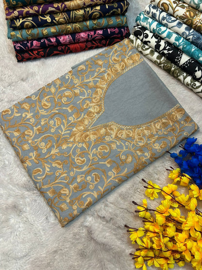 Kashmiri AriWork suits (unstitched)