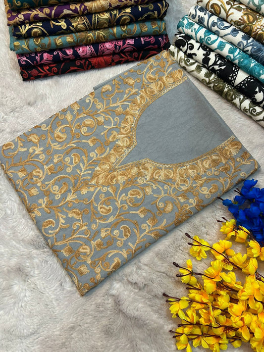 Kashmiri AriWork suits (unstitched)