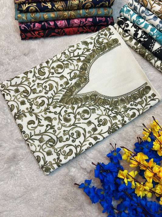 Kashmiri AriWork suits (unstitched)