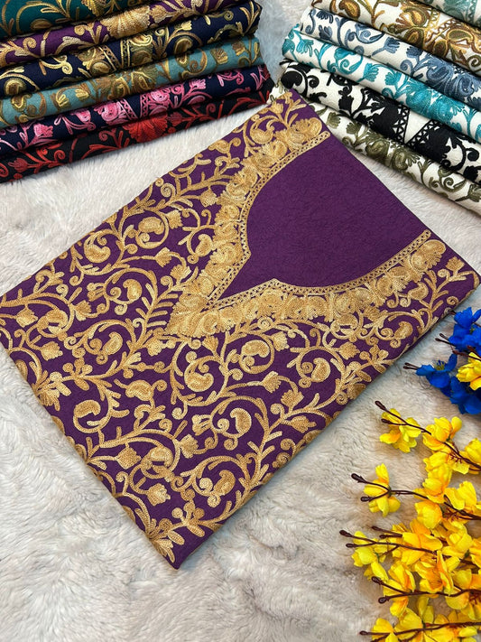 Kashmiri AriWork suits (unstitched)
