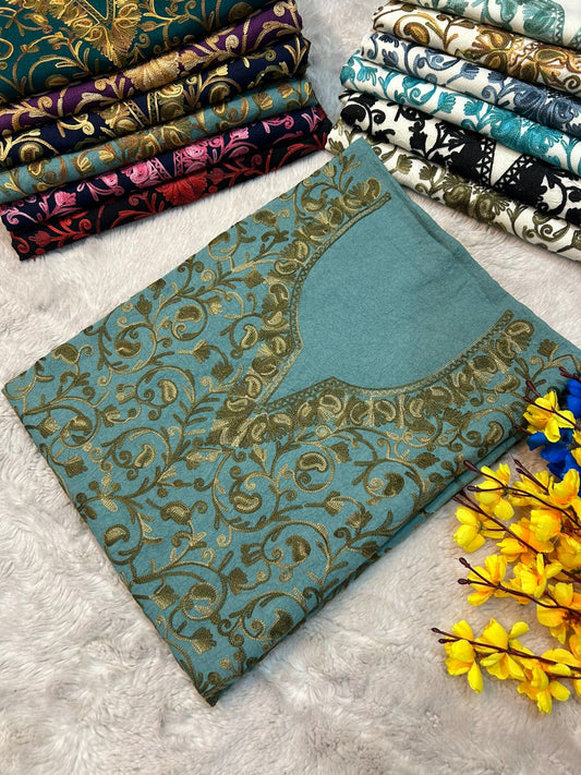 Kashmiri AriWork suits (unstitched)