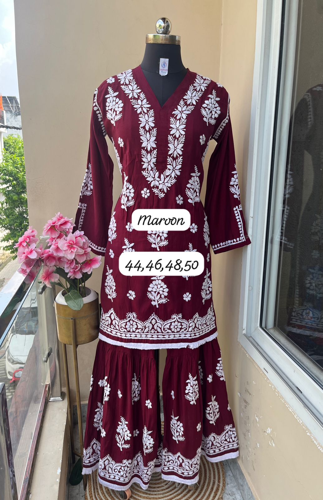 chanderi silk garara sets