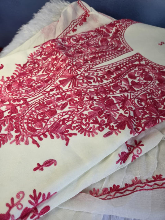 Rayon cotton linen blend suits (Unstitched)