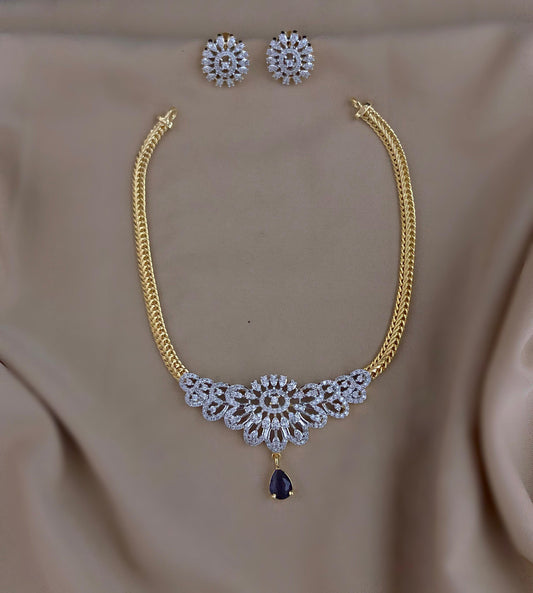Necklace with earrings set