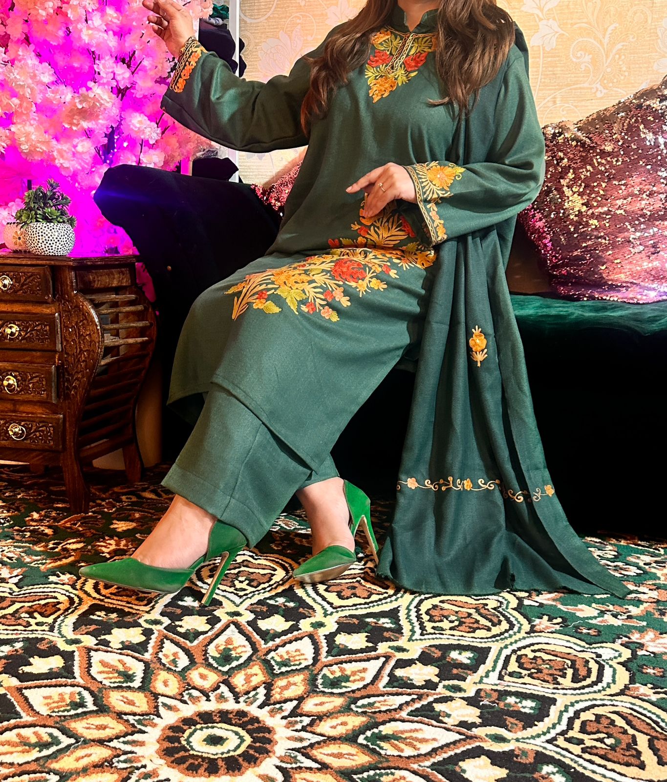 pheran set suits