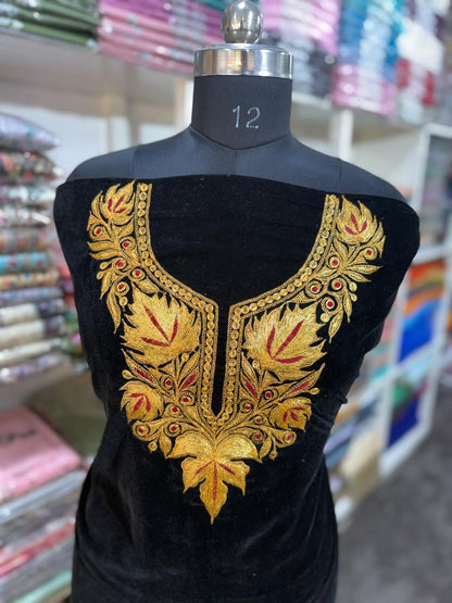 Tilla work kurti(unstitched)