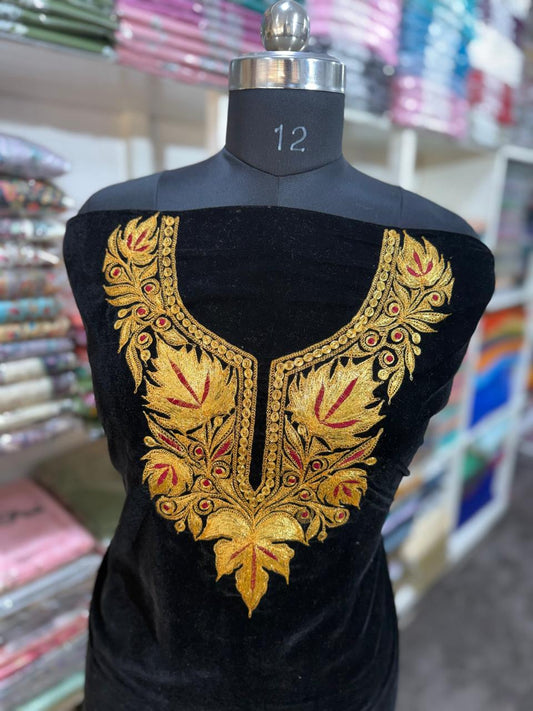 Tilla work kurti(unstitched)