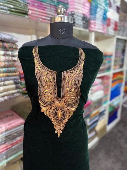 Tilla work kurti(unstitched)