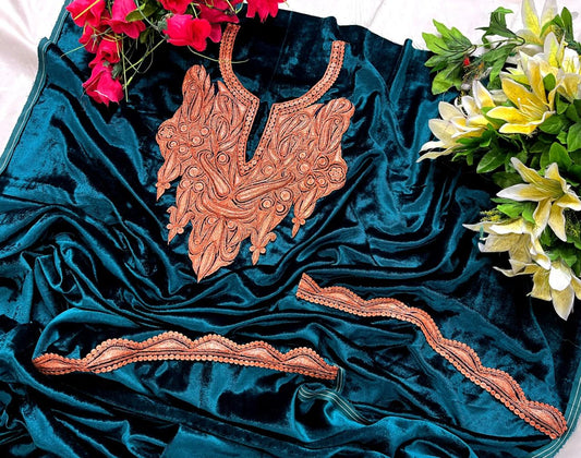 Velvet suits(unstitched)