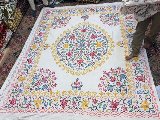 Kashmir's bedsheets