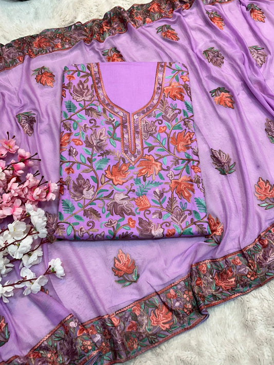 Rayon cotton suit (Unstiched)